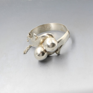 Mexican silver shop bangles